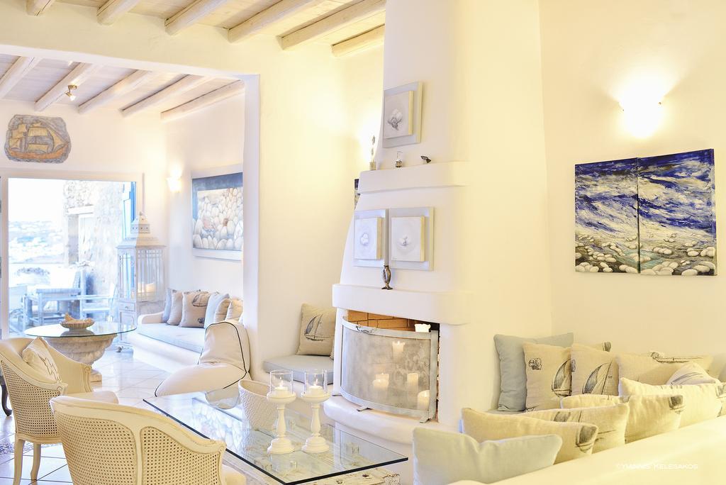 Вилла Aegean Pearl Mykonos Town Экстерьер фото